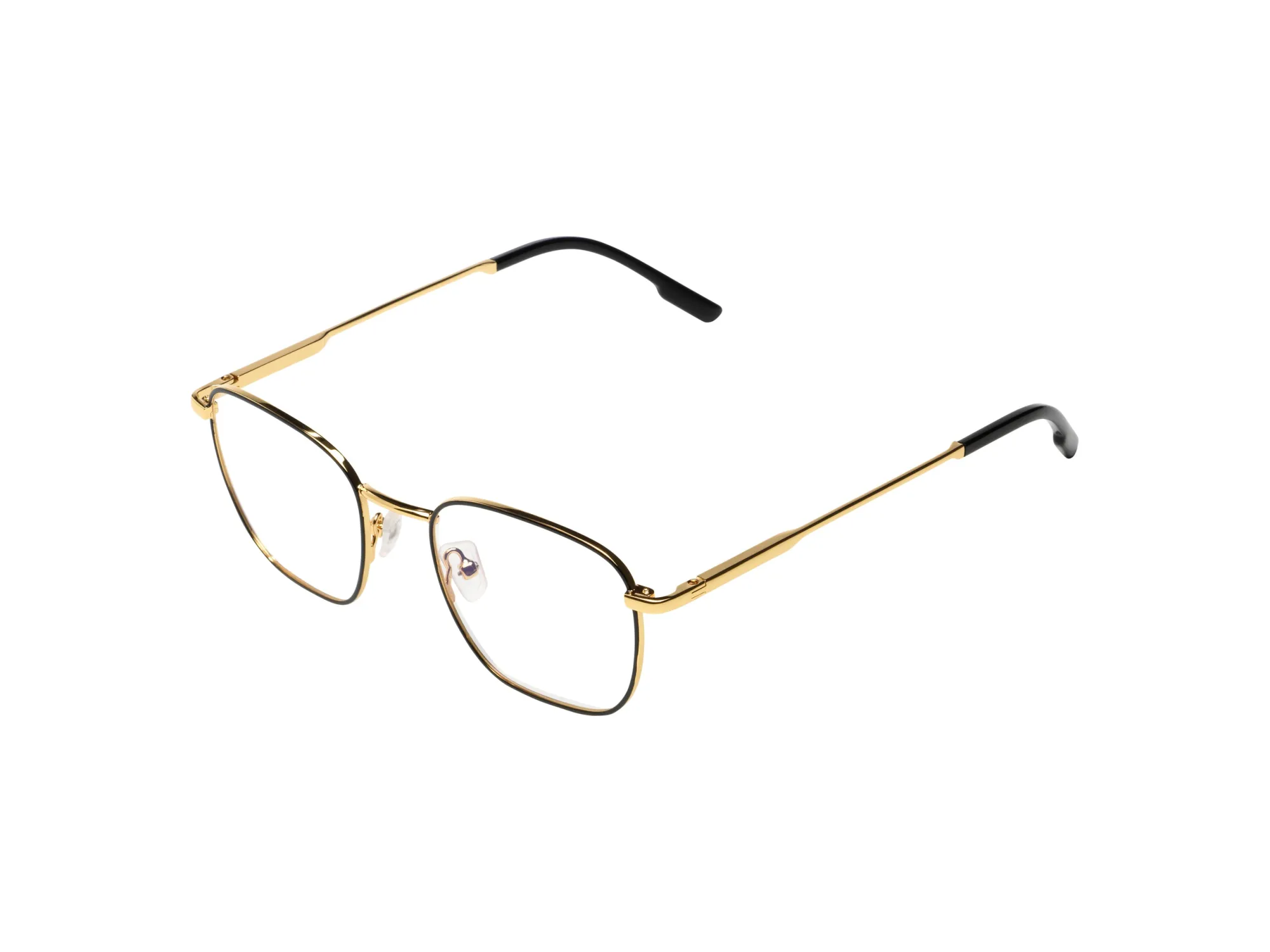 Online Adam Slims Gold Glossy Black Slim Fit