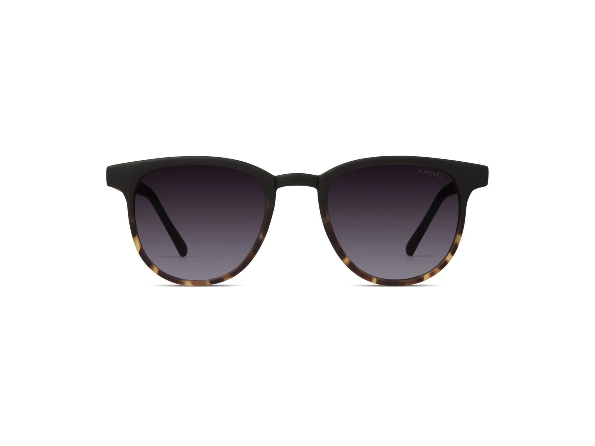 Fashion Francis Matte Black Tortoise Rectangle