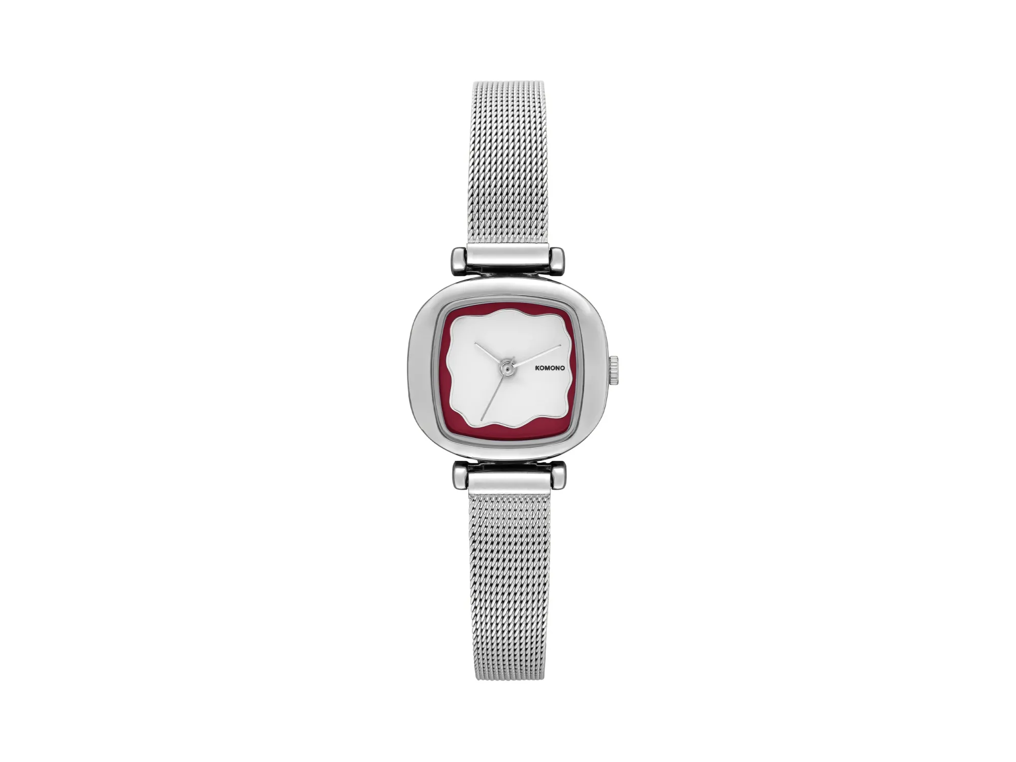 Online Moneypenny Wave Royale Silver Maroon Xs