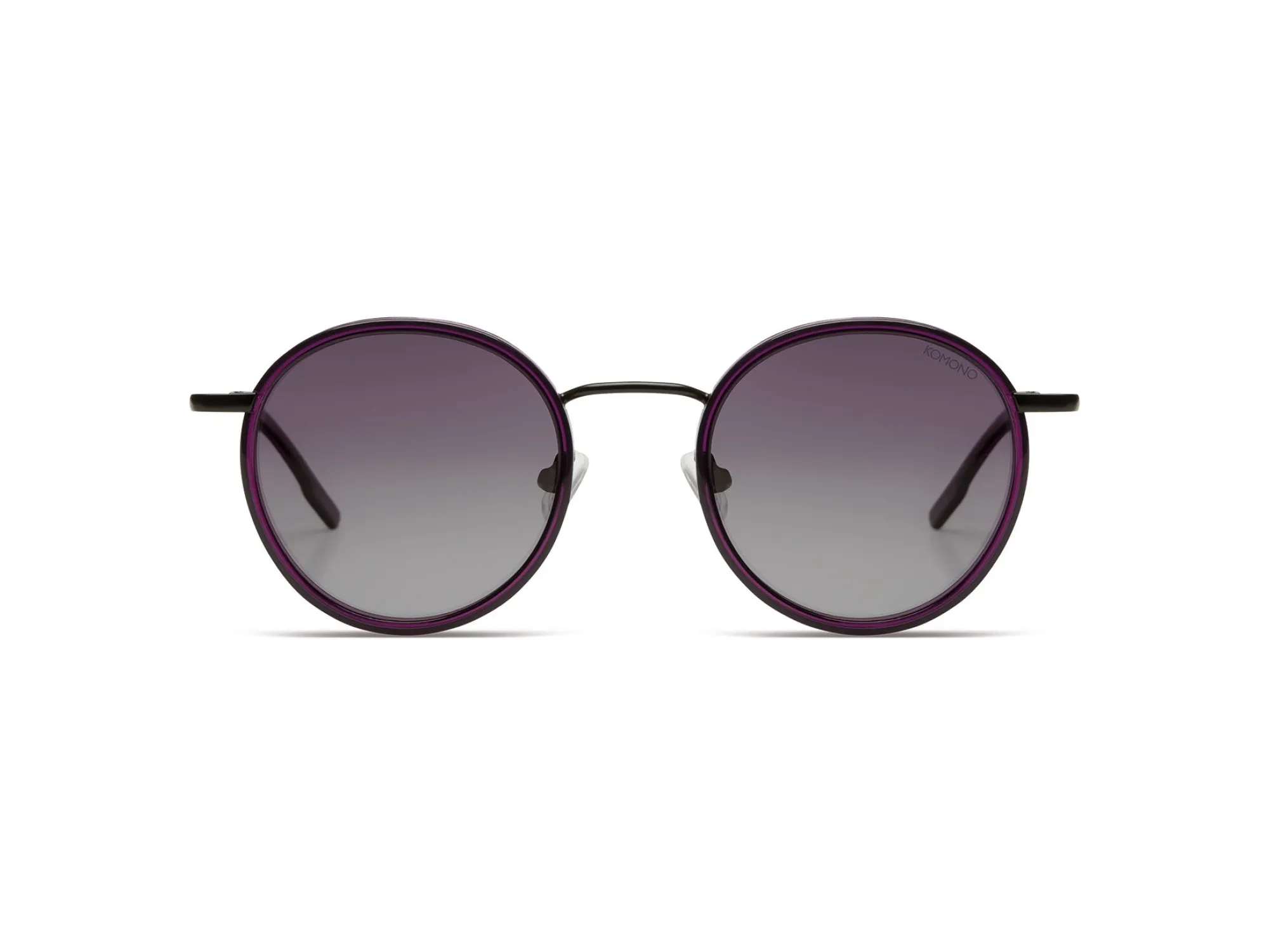 Shop Pete Deep Purple Black Matte Round | New