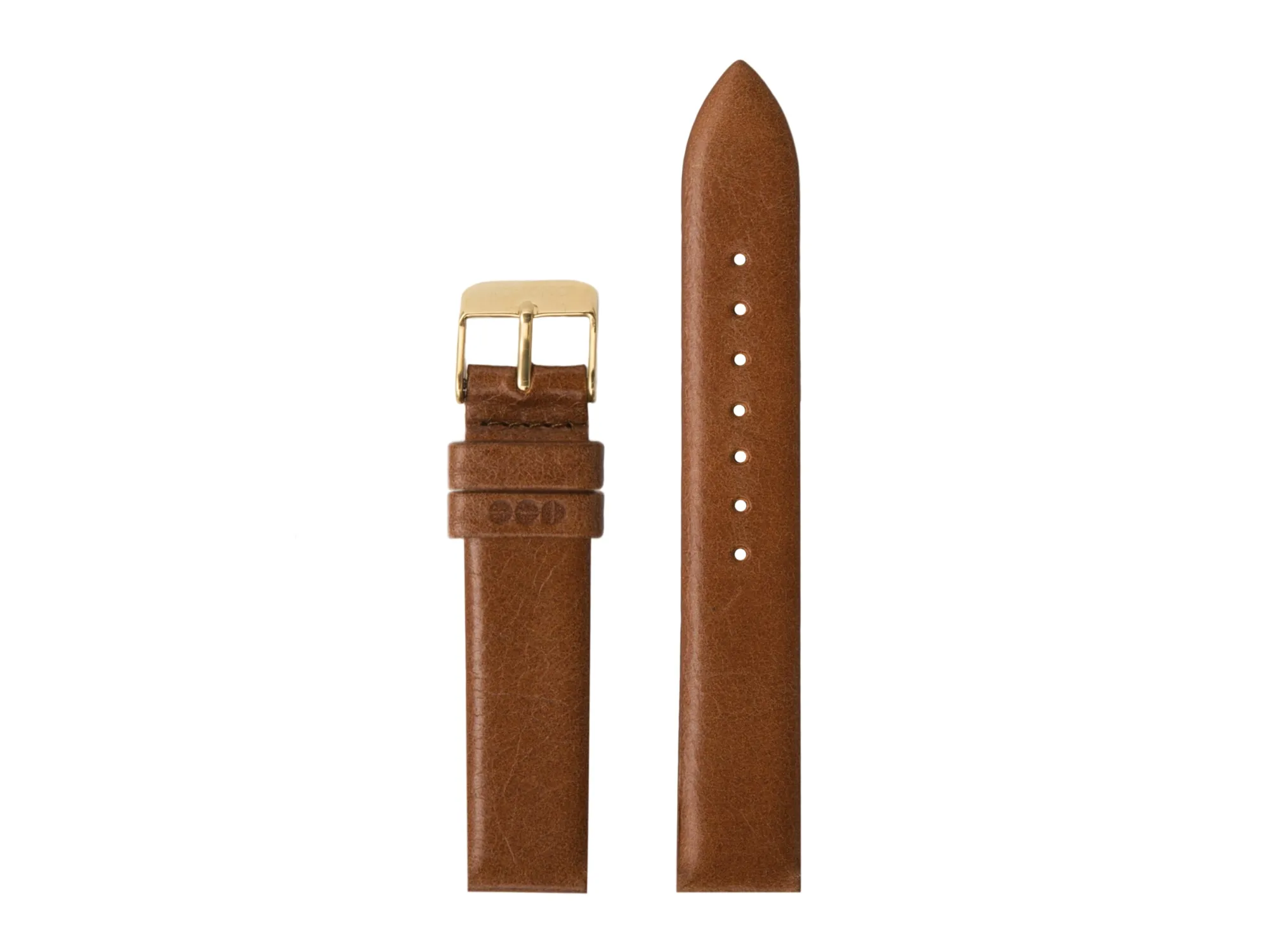 Best Sale Strap 16 - Cognac Gold Straps