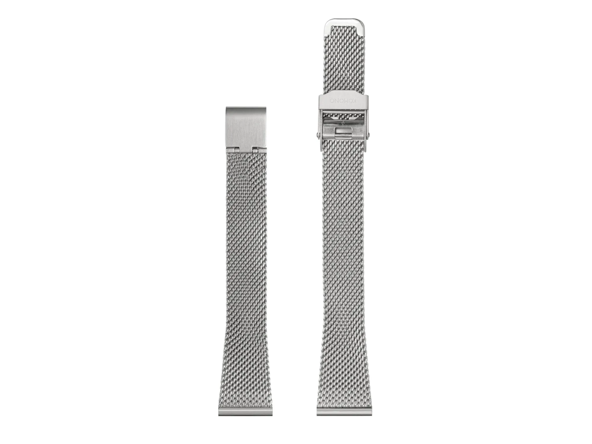 Discount Strap 12 - Mesh Silver Straps